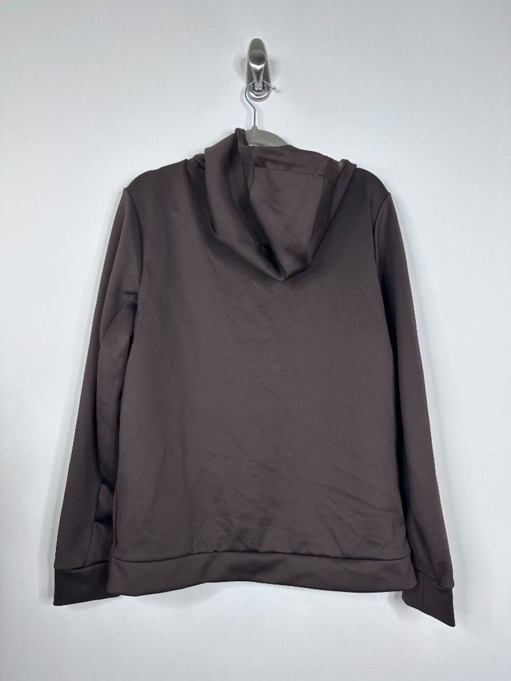 NWT Endeavor Athletic Men The Dynamic Warmup Hoodie Dark Oak Cooling Performance - Picture 5 of 10
